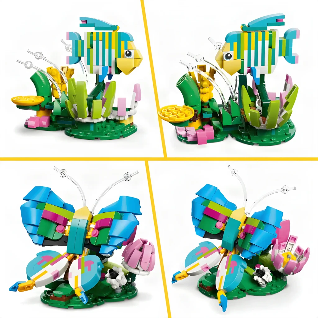 LEGO Set de construcción Creator 3 en 1 Wild Animals Colibrí de Colores 31384 - vista principal - Ítem3