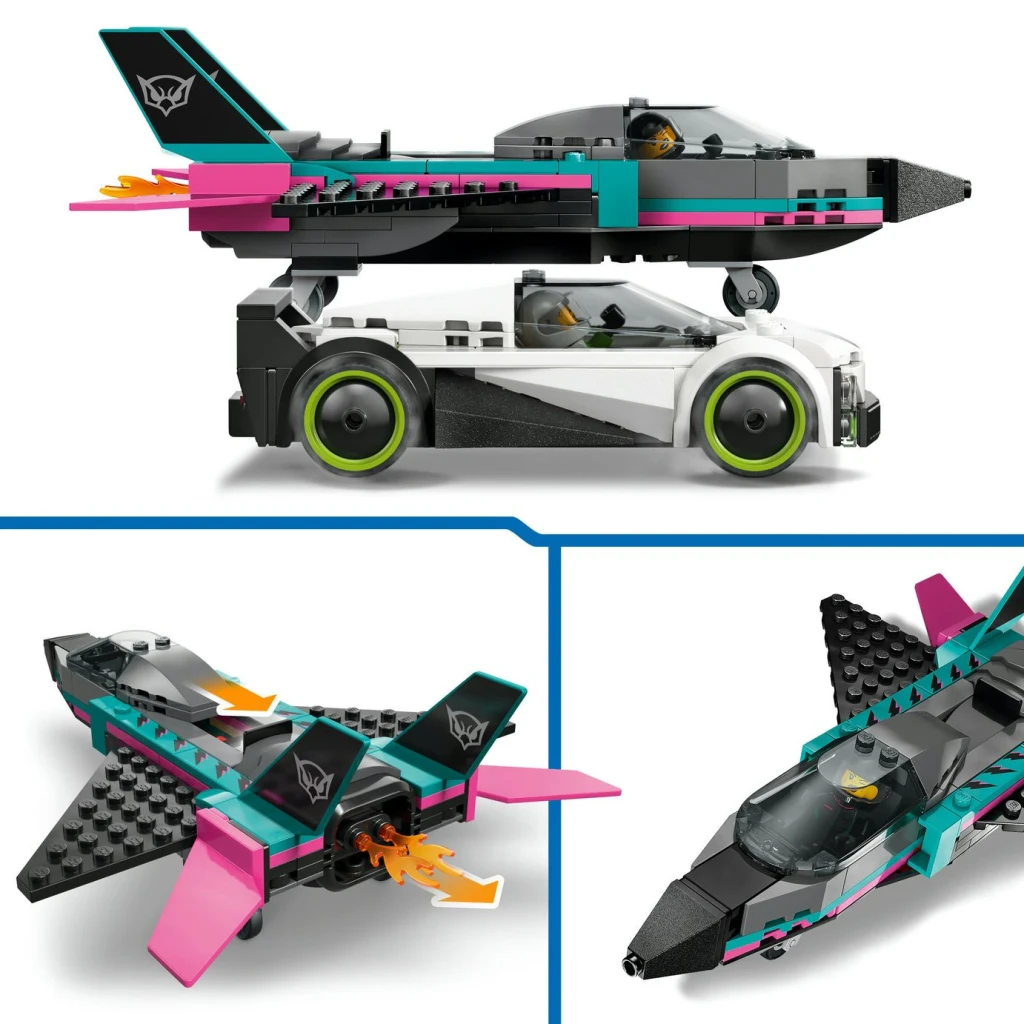 LEGO City 60489 Jet Plane vs. Race Car - vista principal - Ítem4