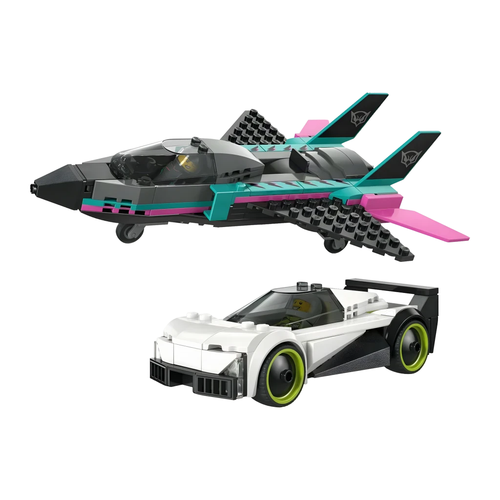 LEGO City 60489 Jet Plane vs. Race Car - vista principal - Ítem1