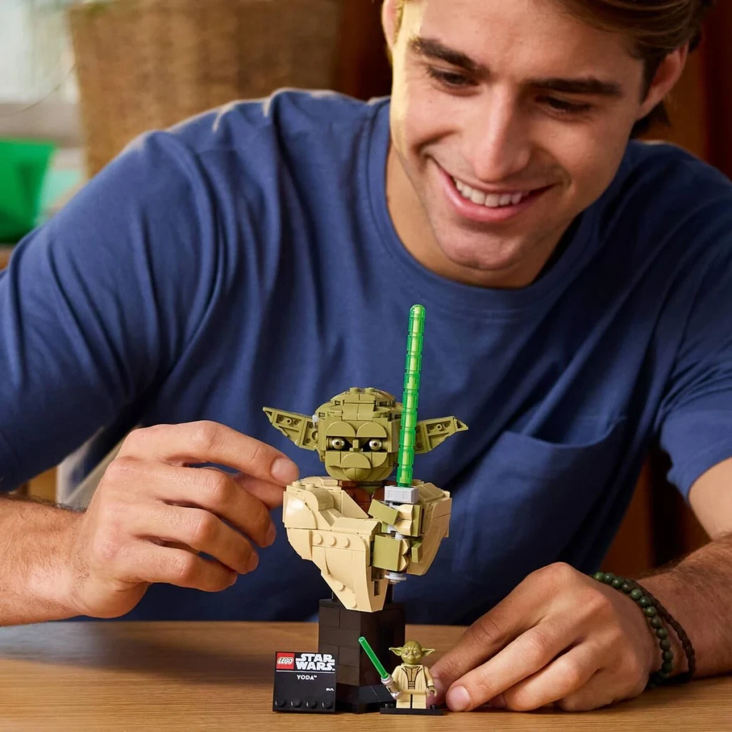 LEGO Star Wars 75438 Busto de Yoda - vista principal - Ítem2