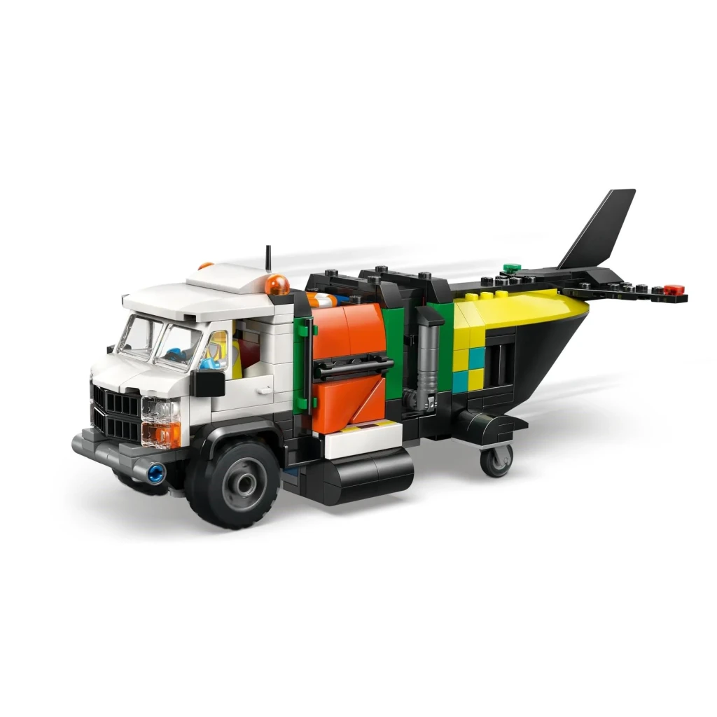 LEGO Set City 60505 Avión, Vehículo de Mantenimiento y Aerodeslizador - edad recomendada a partir de 7 años; piezas pequeñas