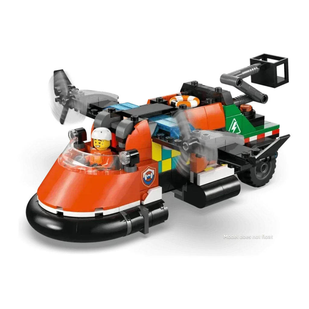 LEGO Set City 60505 Avión, Vehículo de Mantenimiento y Aerodeslizador - detalle 2