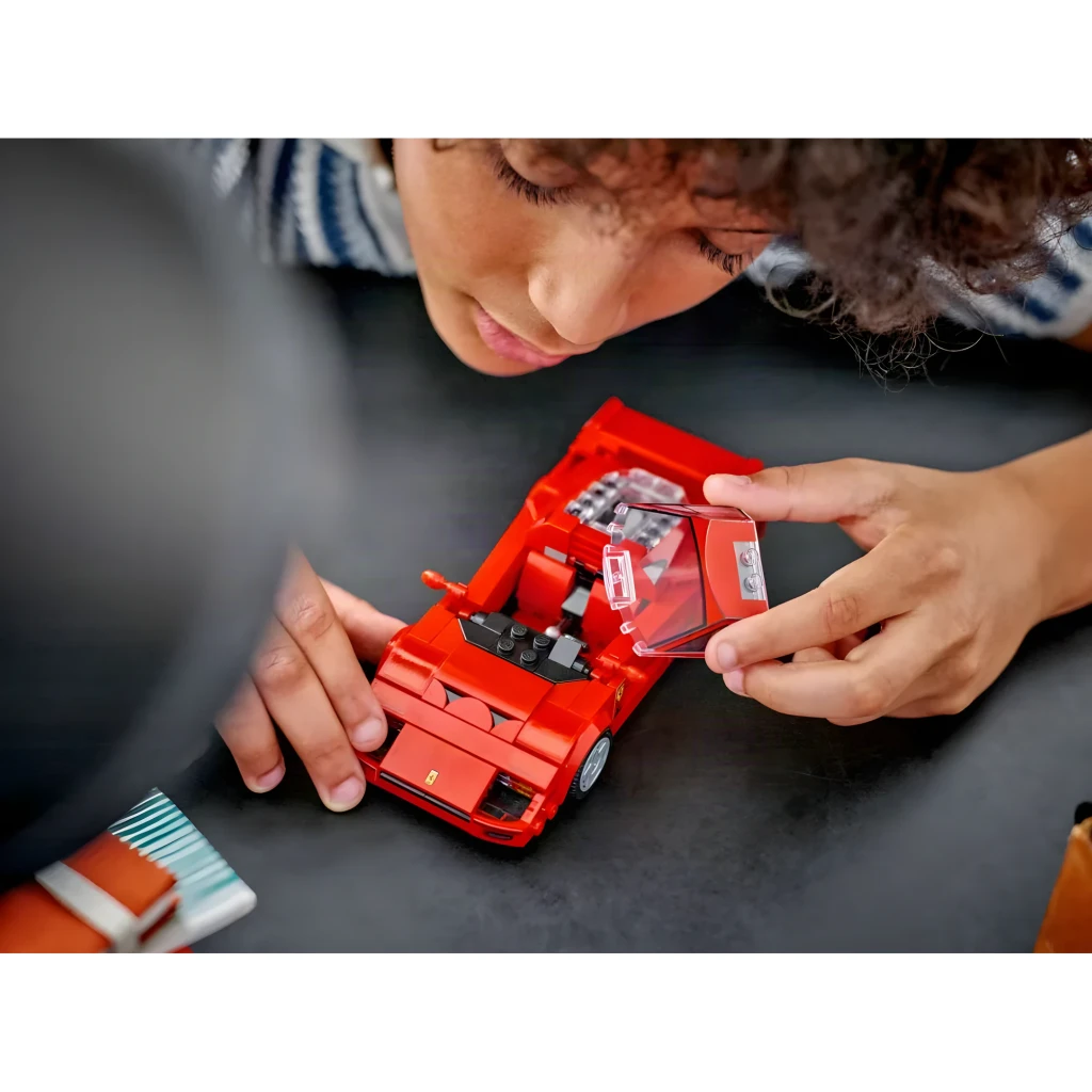 LEGO Speed Champions Ferrari F40 Supercar 76934 rojo - vista principal - Ítem3