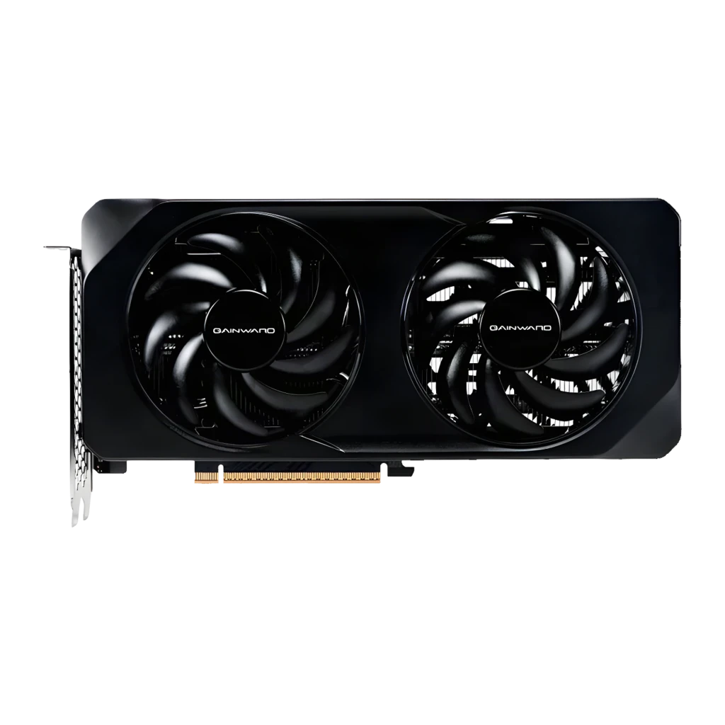 Gainward GeForce RTX 5060 Ghost 8GB negra, kit tarjeta y caja: ventiladores frontales visibles, caja con logo Ghost - Ítem2
