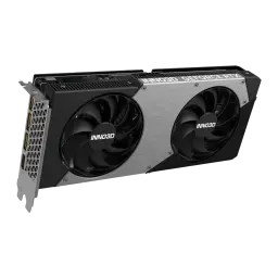 Inno3D GeForce RTX 5060 Ti TWIN X2 OC 8GB, graphics card DLSS 4, 3x DisplayPort, 1x HDMI 2.1 noir gris - vue
