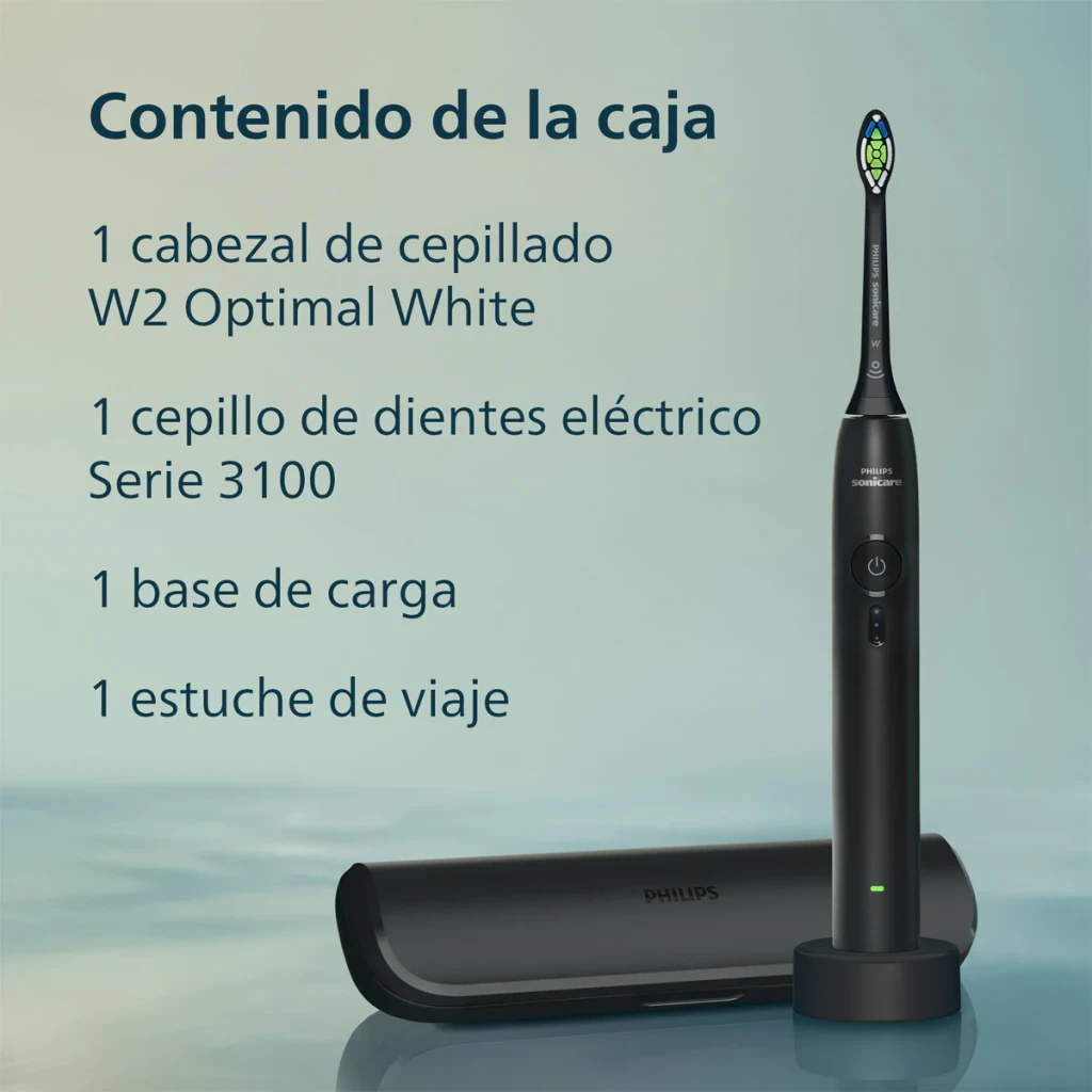 Philips Cepillo de dientes eléctrico Sonicare 3100 HX4033/32 preto - vista principal - Item3