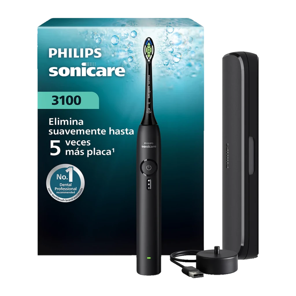 Philips Cepillo de dientes eléctrico Sonicare 3100 HX4033/32 preto - vista principal - Item2