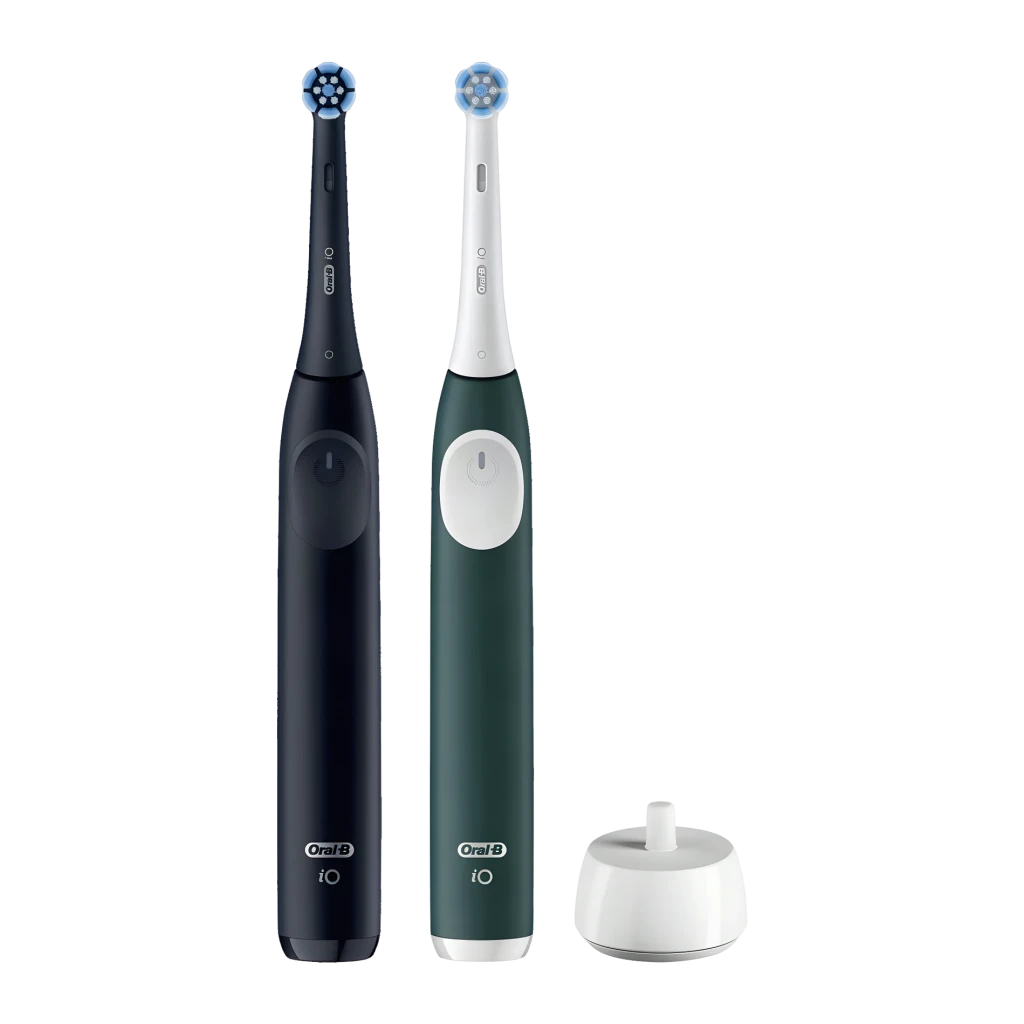 Oral-B Cepillo de dientes eléctrico iO Series 2 Duo Night Black & Forest Green - vista principal - Ítem1