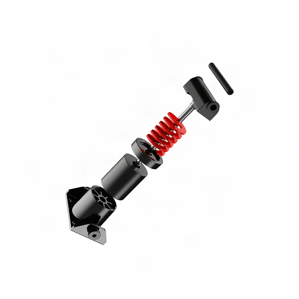 Moza Racing SR-P Accessory Kit for SRP pedal negro, naranja, rojo - solo es compatible con los pedales SR-P (versión