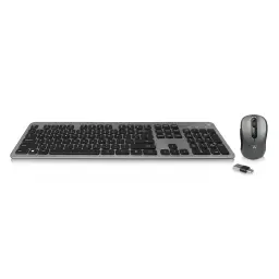 Ewent Kit teclado y ratón inalámbrico EW3272 QWERTY Español Negro - vue principale