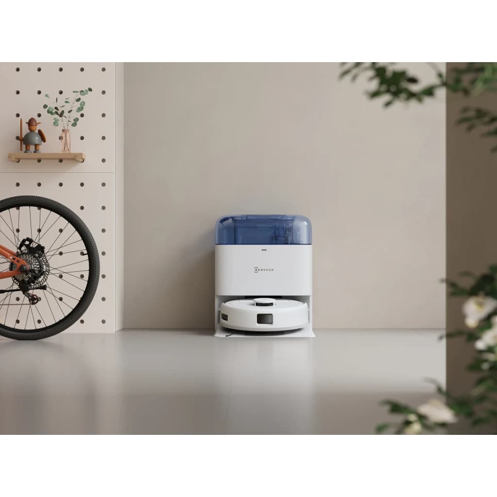 Ecovacs Robot aspirador Deebot Mini Azul - en utilisation