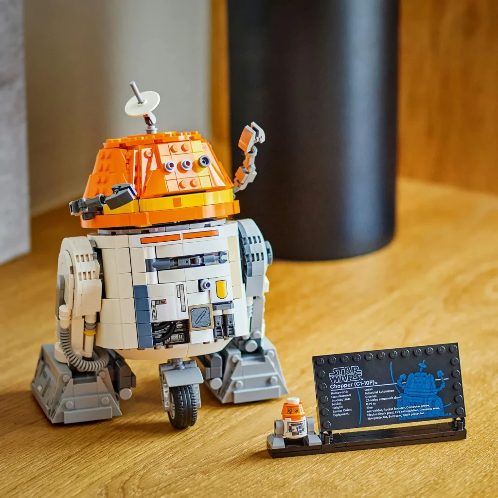 LEGO Star Wars 75416 Droid Astromecánico Chopper multicolor - vista principal - Ítem3