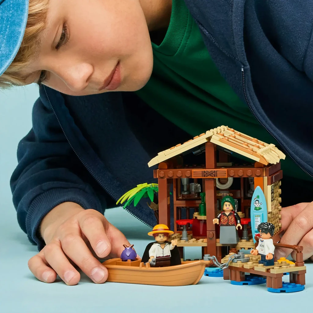 LEGO Juego de construcción One Piece Cabaña del Pueblo del Molino de Viento 75636 multicolor - vista principal - Ítem2