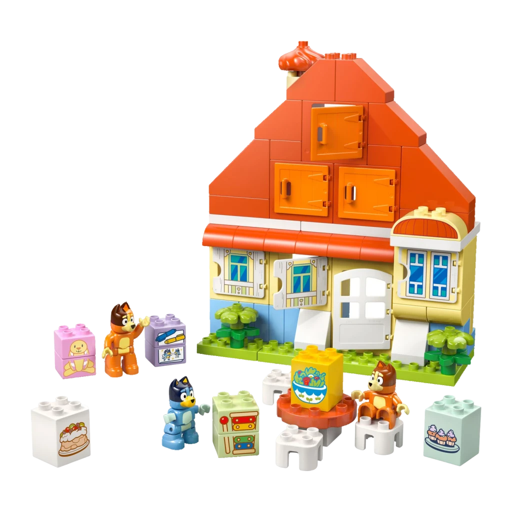 LEGO DUPLO 10459 Bluey's Family House with Memory Game multicolor - vista principal - Ítem1