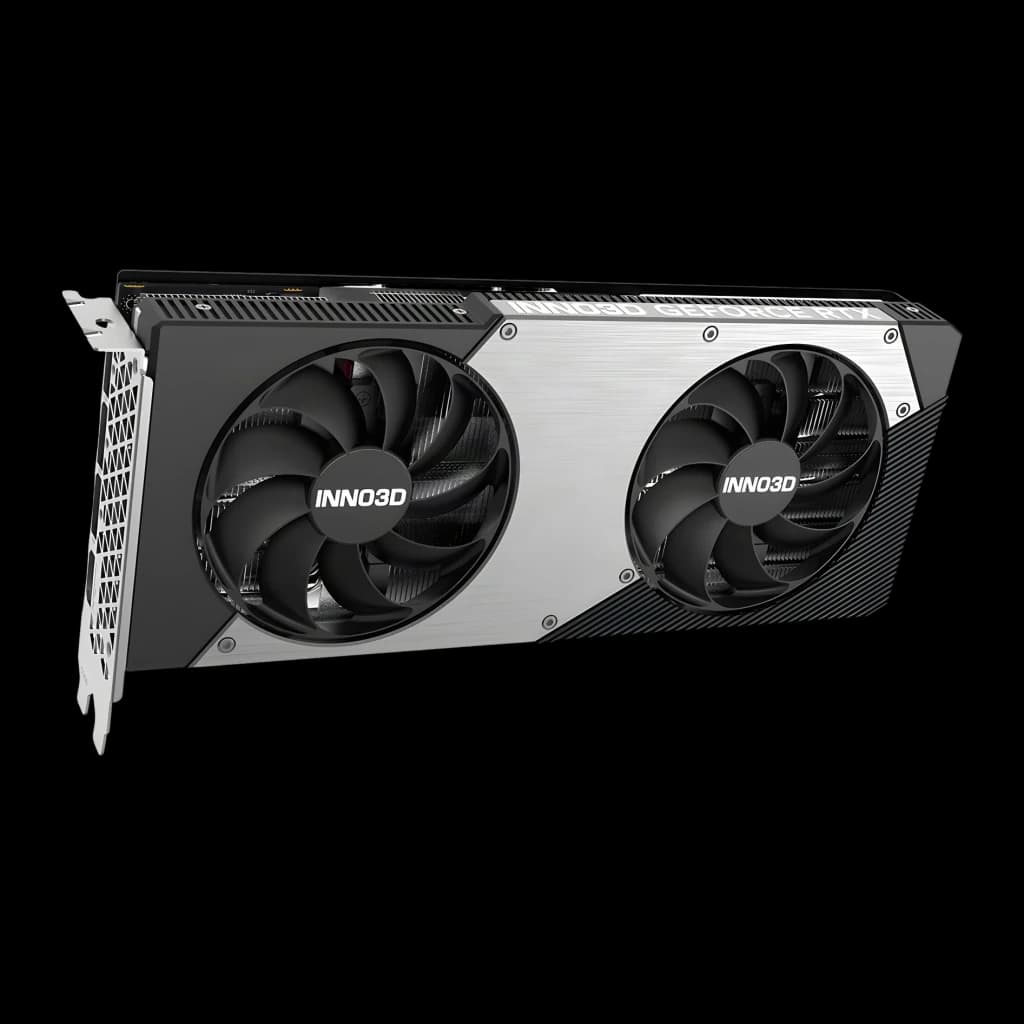 Inno3D Tarjeta Gráfica GeForce RTX 5070 Twin X2 OC 12 GB GDDR7 - alimentación requerida = fuente de 650 W mínimo, 2