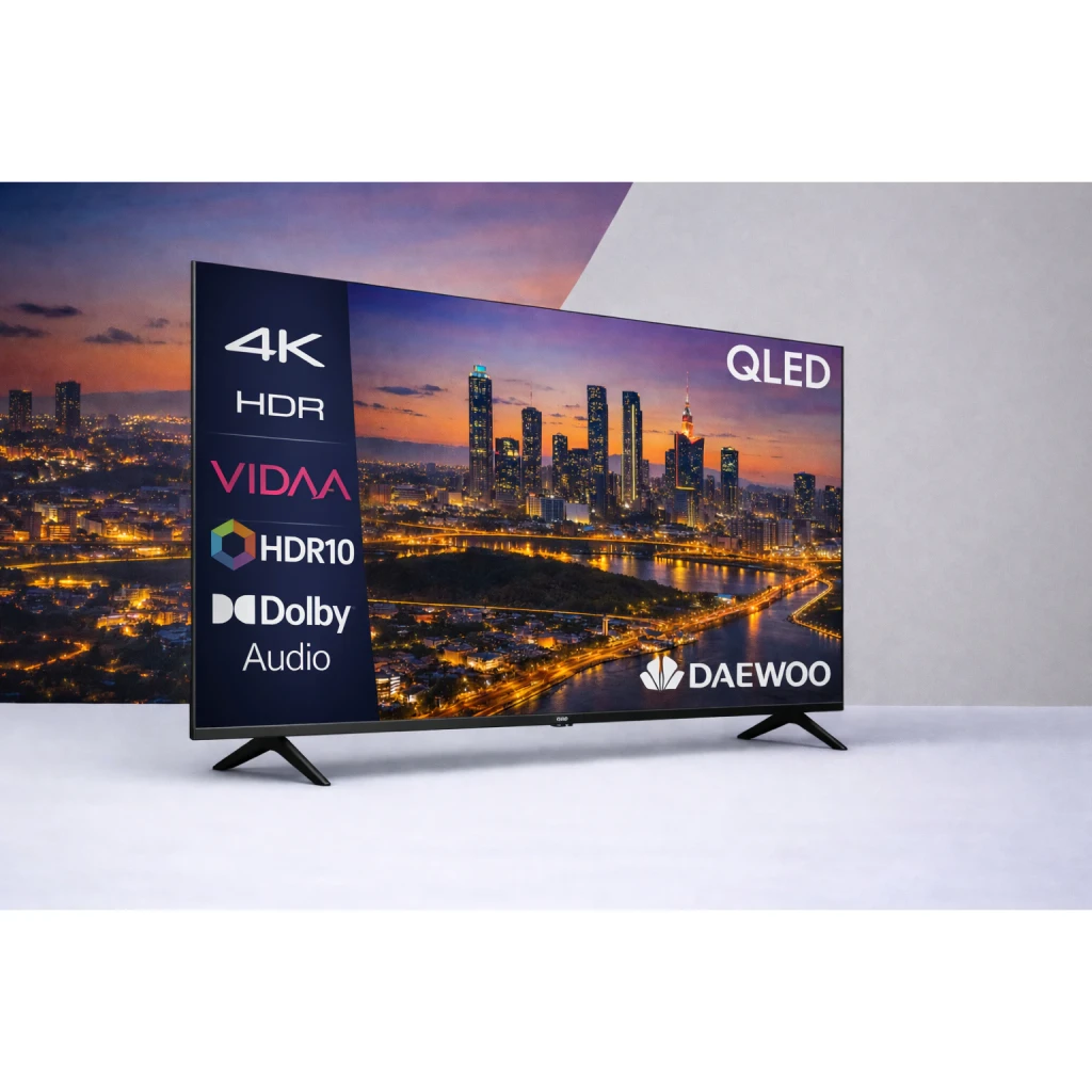 Daewoo Televisor 50VB56QV 50 pulgadas 4K Ultra HD QLED Smart TV Negro - detalhe 7