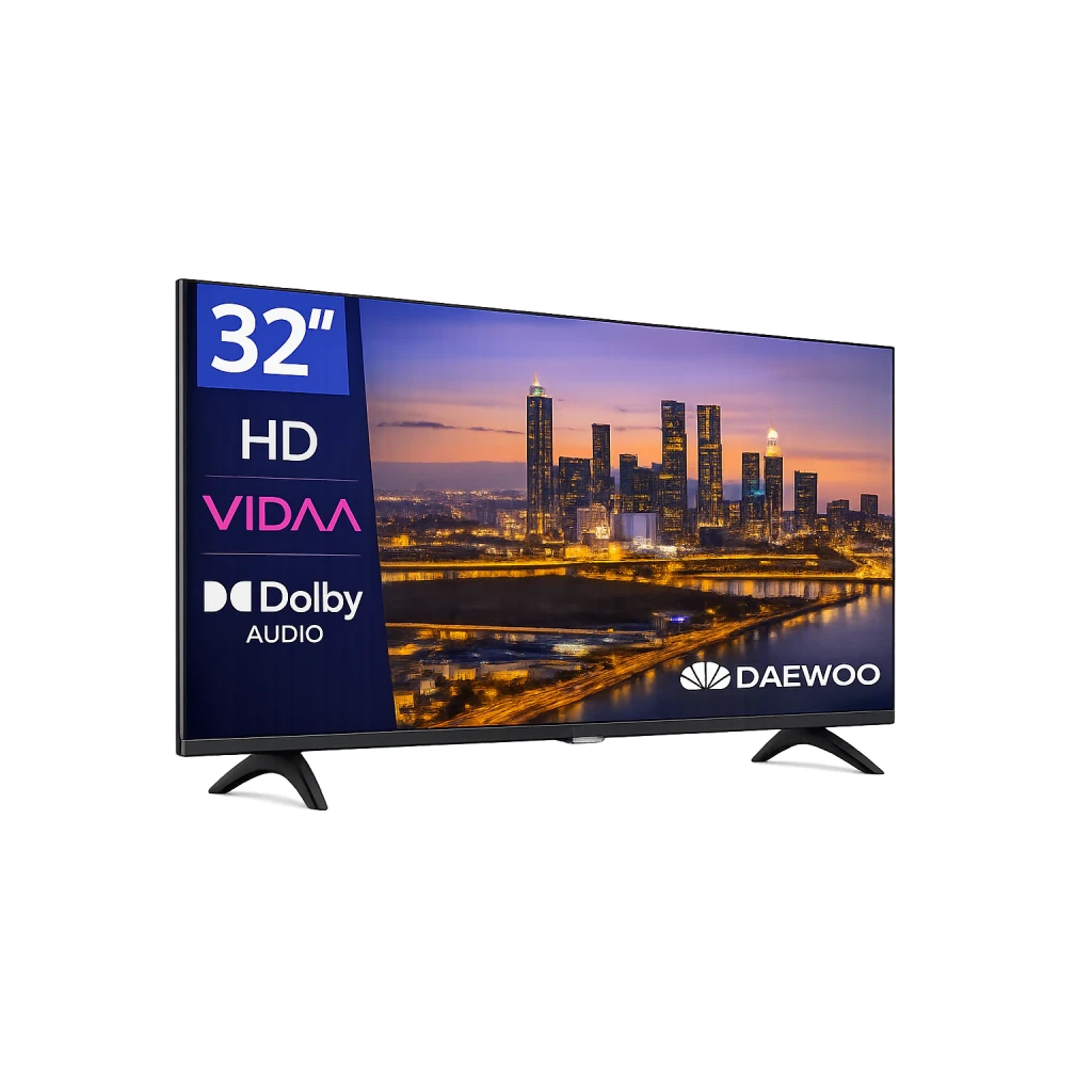 Daewoo Televisor 32VB56HV 32 pulgadas HD Smart TV Negro - vista principal