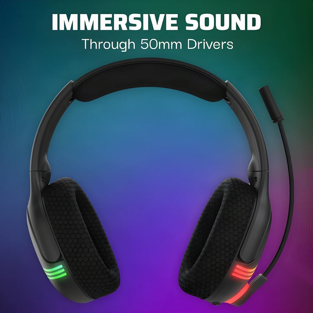 PDP Auriculares inalámbricos 049-032-BK Gaming Bluetooth Negro - vue principale - Ítem10