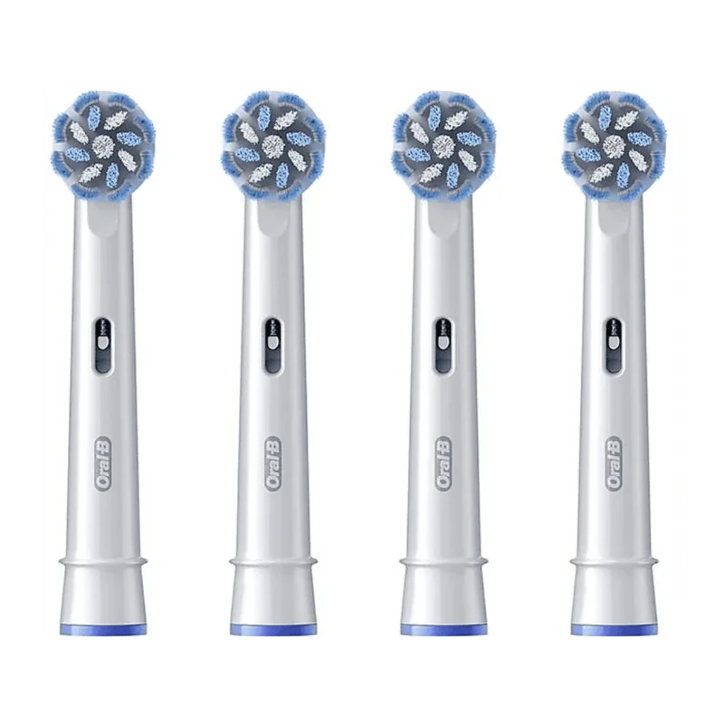Oral-B Cabezales Braun Pro Sensitive Clean pack de 4, blanco - pack de 4 cabezales, no 2 ni 6