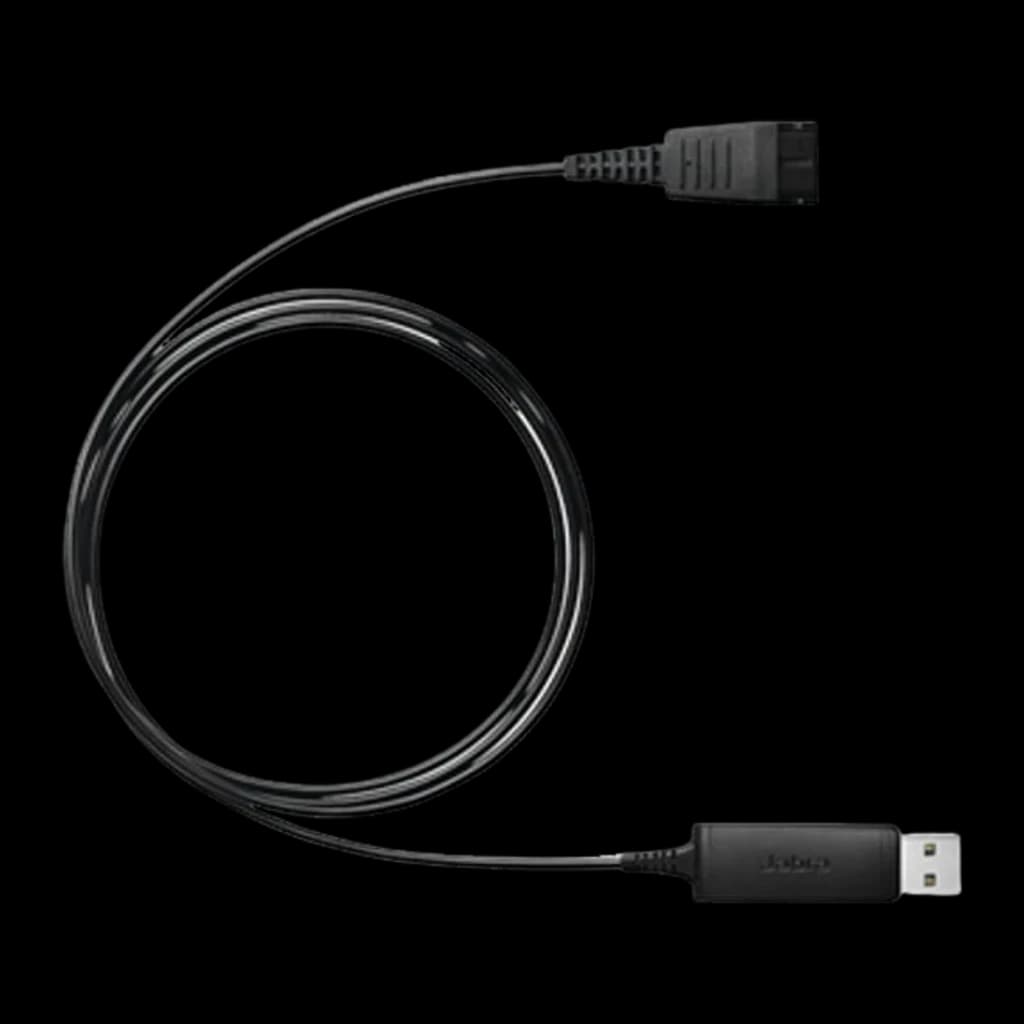 Helos Cable adaptador DHSG compatible con Jabra 14201-10 azul - vista principal