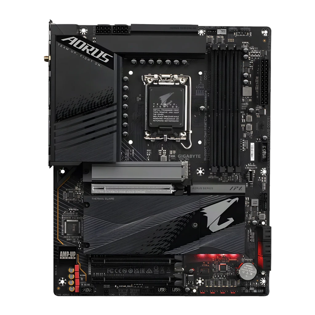 Gigabyte Placa base Z790 AORUS ELITE AX noir - détail