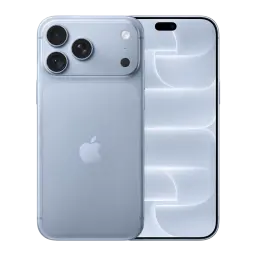 iPhone 18 Pro Max 256 GB Azul Glacial com acabamento fosco, módulo triplo de câmeras salientes ecrã OLED Super Retina XDR 6,9 pol com ilhas duplas