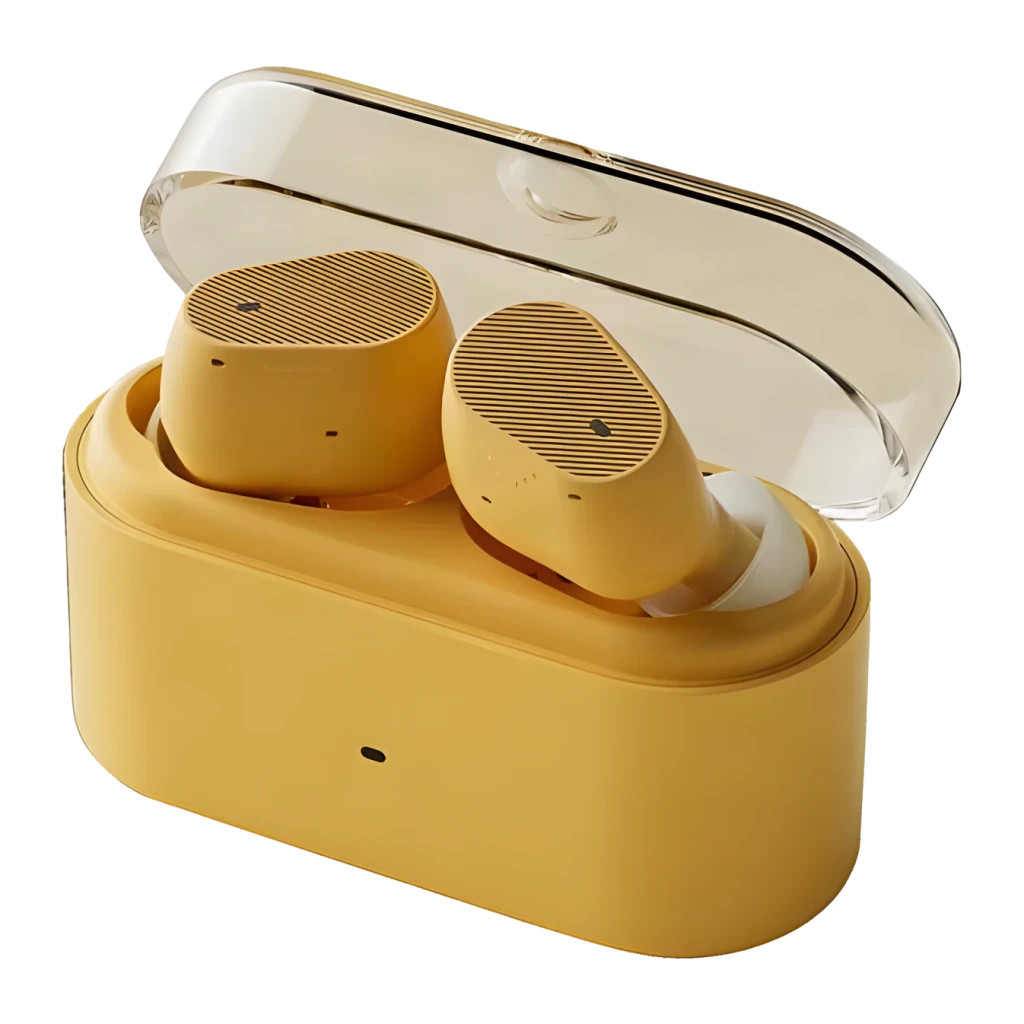 Auriculares Moondrop Pudding Cancelamento de Ruído TWS In-Ear Bluetooth 6.0