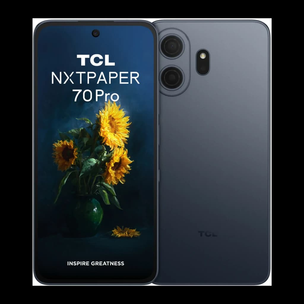 TCL NXTPAPER 70 Pro 5G Stellar Blue 6,9 pouces affichage NXTPAPER 4.0, double capteur photo arrière, écran plein bord avec poinçon, finition bleue mate