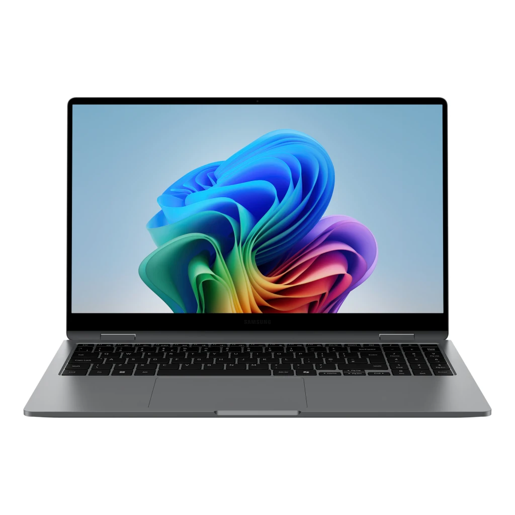 Samsung Portátil 2 en 1 Galaxy Book5 360 Intel Core Ultra 7 256V 16+512 GB 15.6 pulgadas Full HD Gris - vista principal