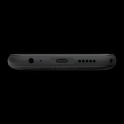Gigaset GX6 Pro 128GB negro, vista inferior: puerto USB-C, jack 3.5mm y altavoz