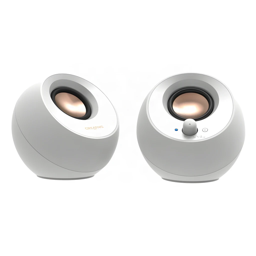 Creative Altavoces Pebble Pro 2.0 preto - vista principal