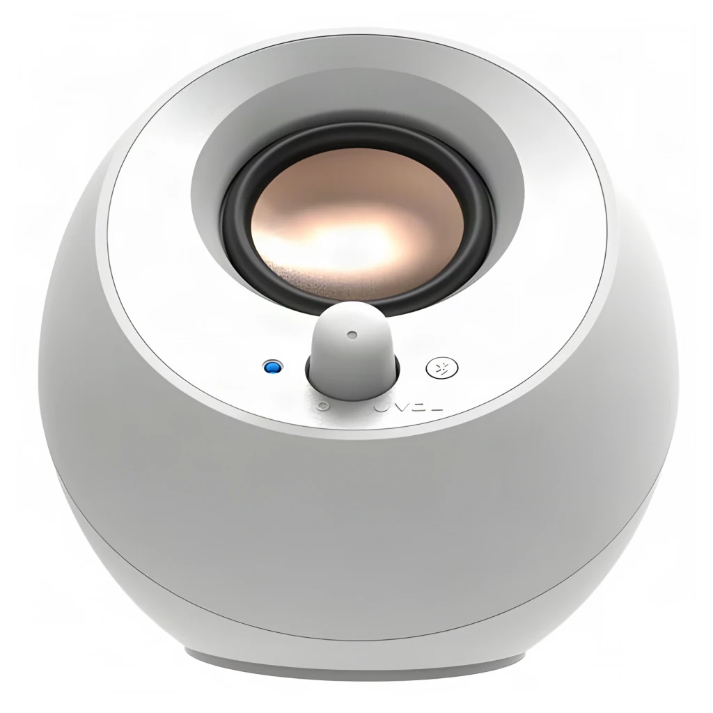 Creative Altavoces Pebble Pro 2.0 preto - detalhe