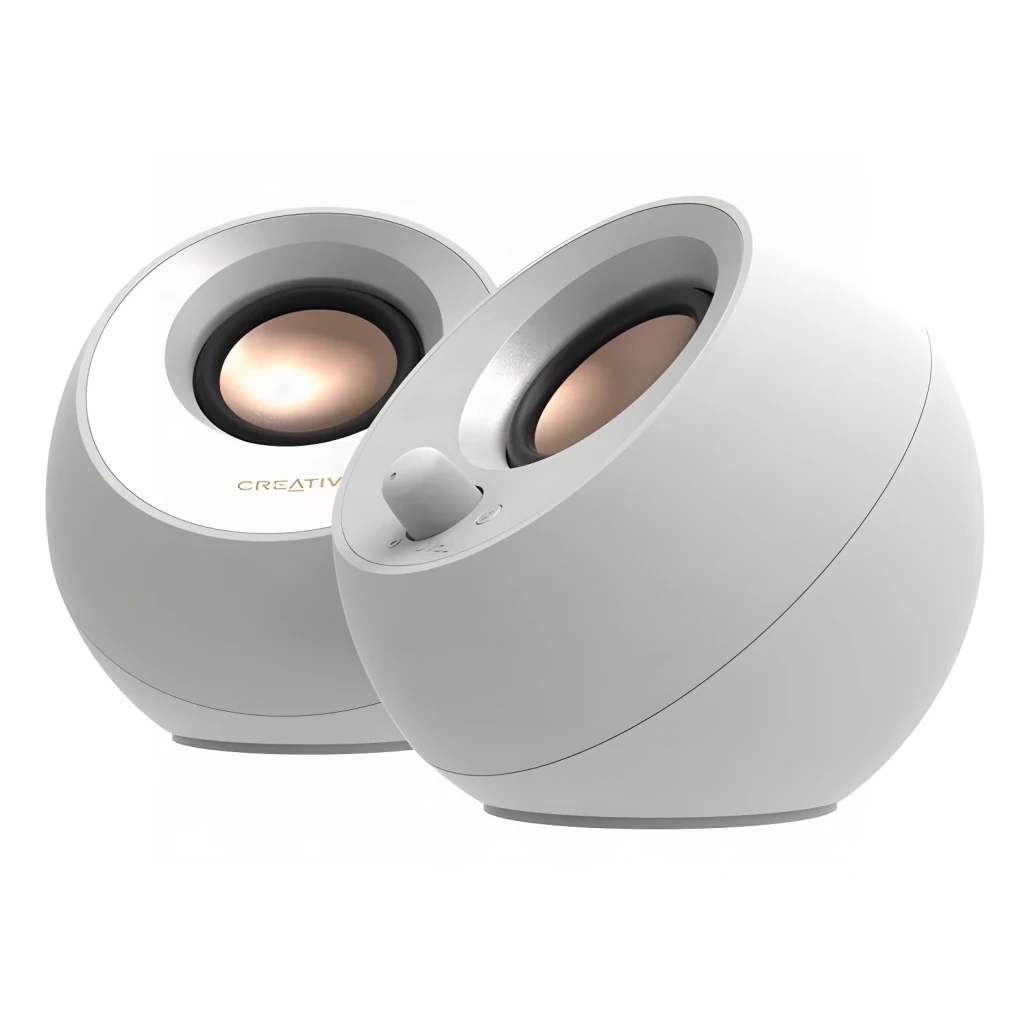Creative Altavoces Pebble Pro 2.0 preto - detalhe 2