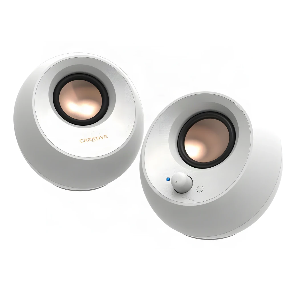 Creative Altavoces Pebble Pro 2.0 preto - detalhe 3