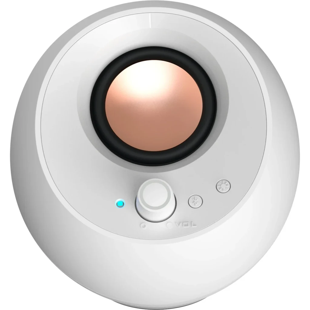 Creative Altavoces Pebble Pro 2.0 preto - detalhe 4