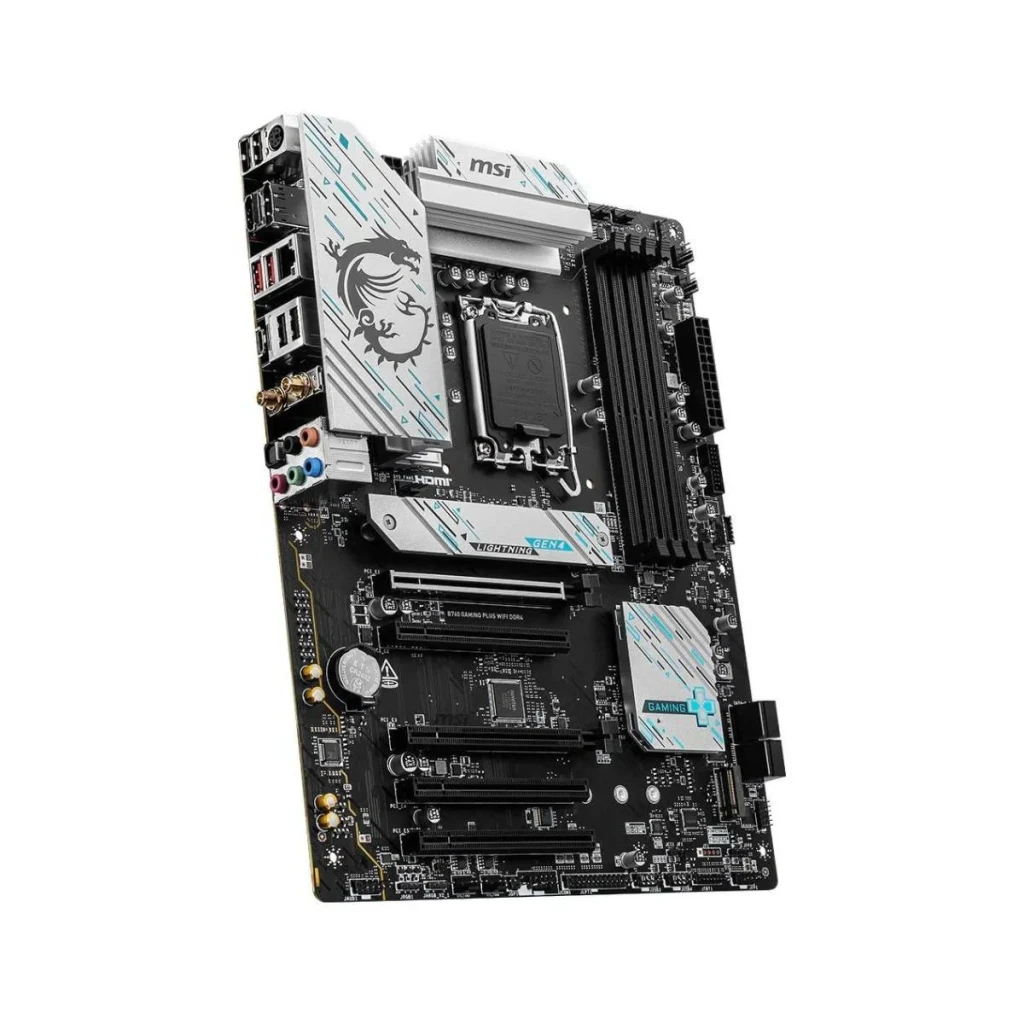 MSI Placa base B760 Gaming Plus WiFi - socket y chipset = LGA 1700 + Intel B760 | define con qué procesadores
