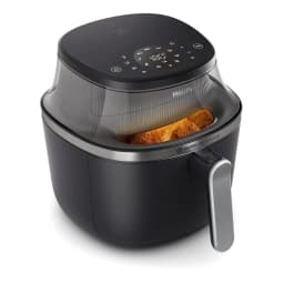 Philips Freidora de aire Airfryer 3000 Series NA341/00 7,2 L Negro - capacidad = 7,2 L (1,4 kg de fritura) | tamaño grande