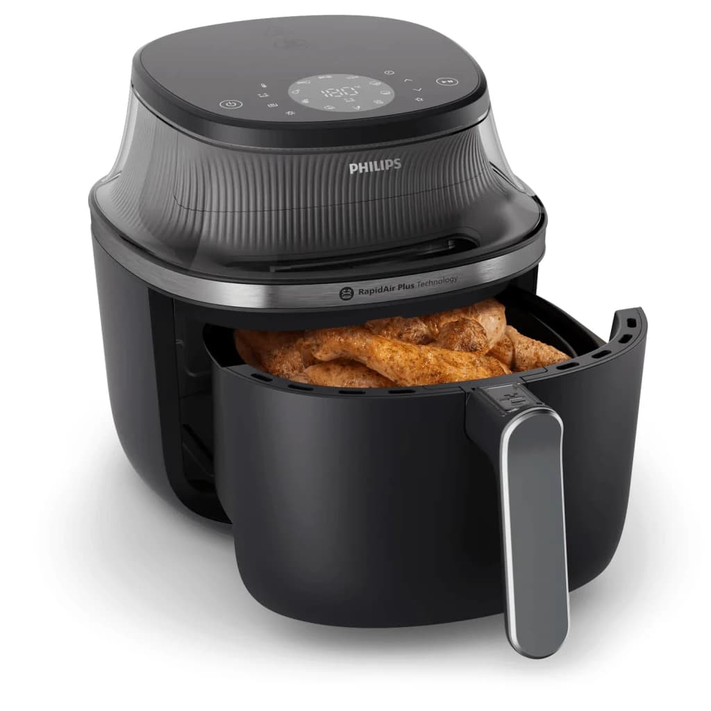 Philips Freidora de aire Airfryer 3000 Series NA341/00 7,2 L Negro - programas = 12 modos preconfigurados con control táctil