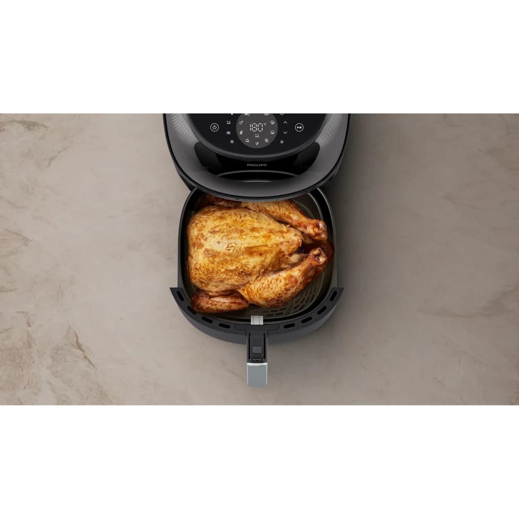Philips Freidora de aire Airfryer 3000 Series NA341/00 7,2 L Negro - peso = 5,9 kg, cable de 1 m | casi 6 kg significa que no