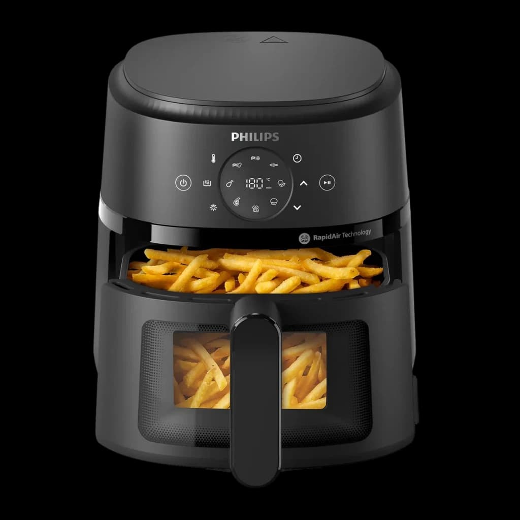 Philips Freidora de aire 2000 series NA220/00 - potencia = 1300 W | determina la velocidad de calentamiento y el