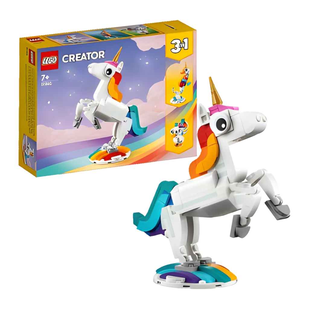 LEGO Set de Construcción Creator 3 en 1 Unicornio Mágico 31140 multicolor - vista principal - Ítem1