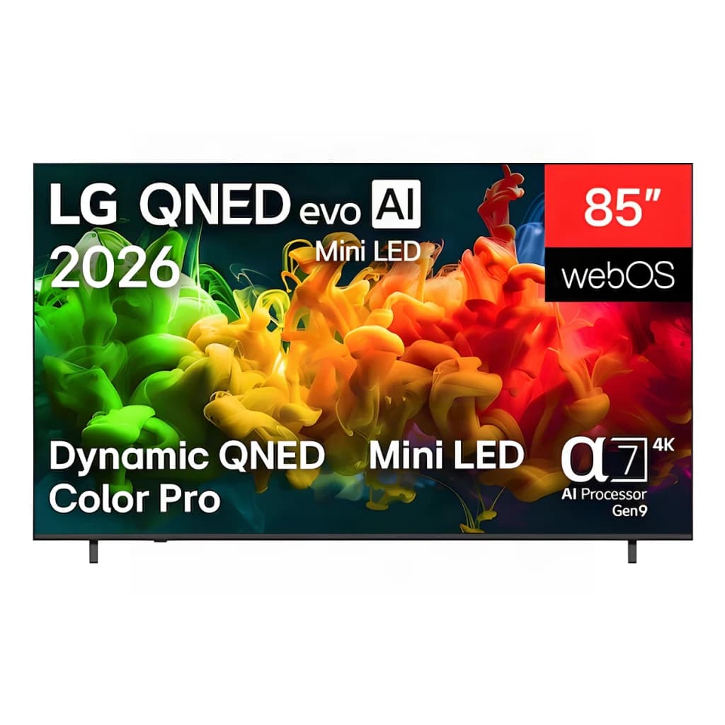 LG Televisor 85QNED81B6A 85 pulgadas 4K Ultra HD Smart TV Wi-Fi Negro - vue principale