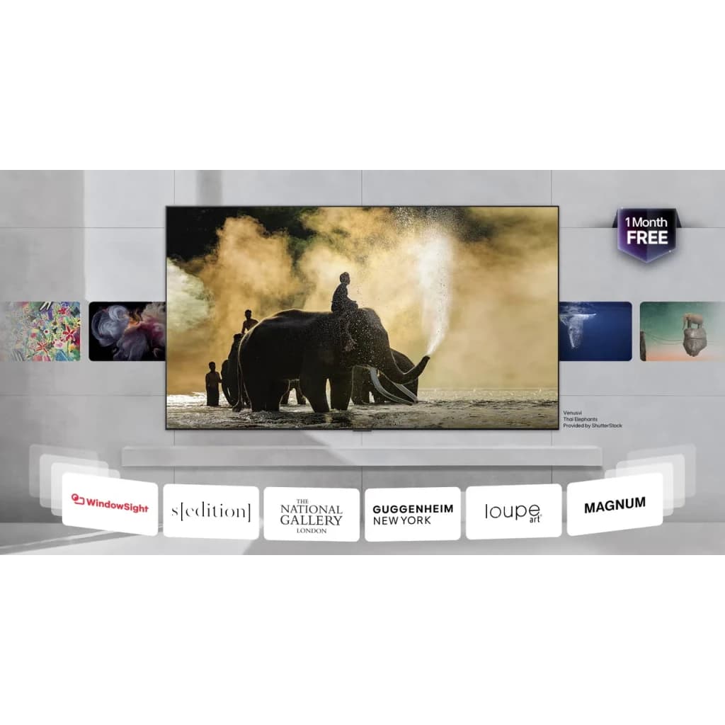 LG Televisor 85QNED81B6A 85 pulgadas 4K Ultra HD Smart TV Wi-Fi Negro - détail 2