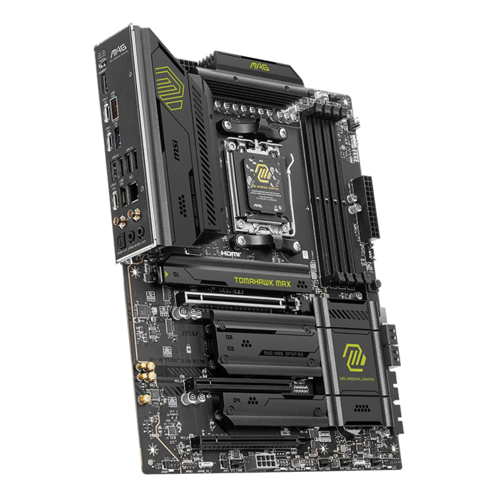 MSI Placa base MAG B850 Tomahawk Max WiFi preto - detalhe 2