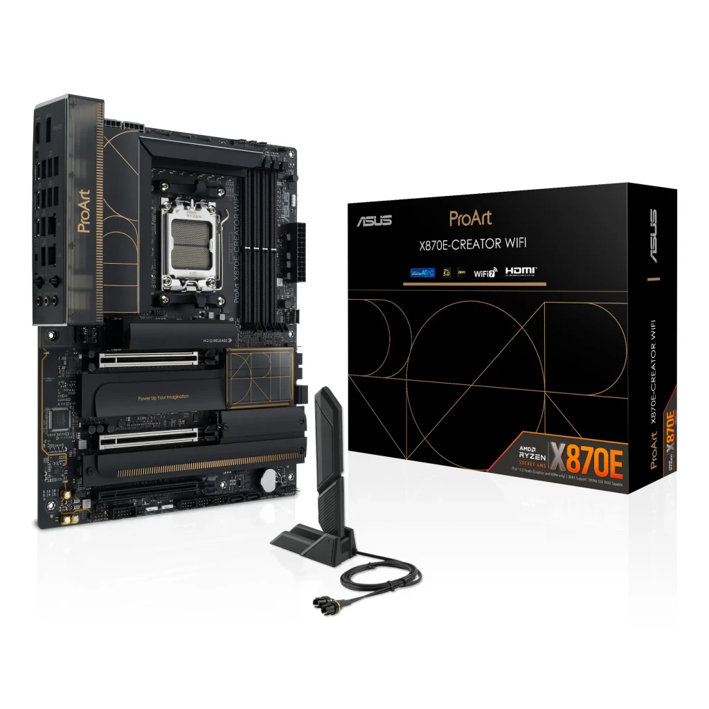 ASUS Placa base ProArt X870E-Creator WiFi negro - vista principal