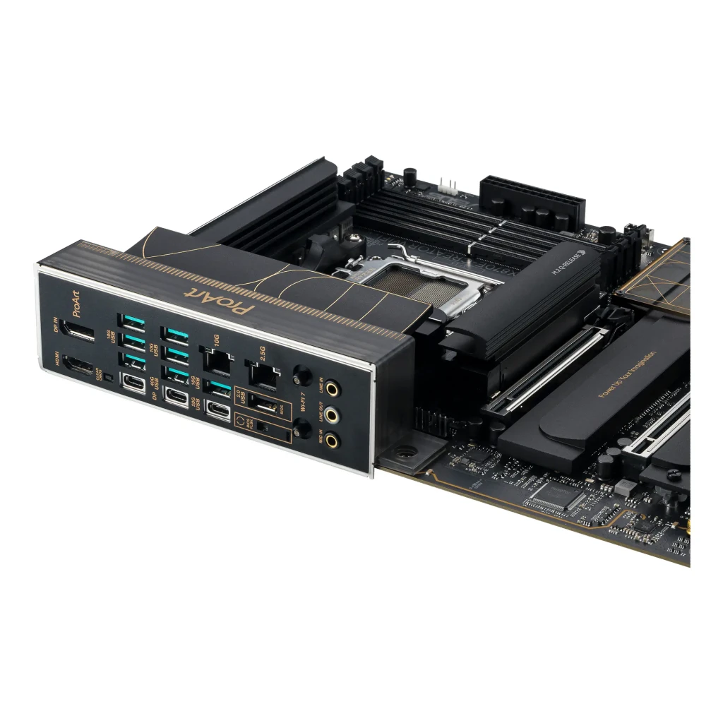 ASUS Placa base ProArt X870E-Creator WiFi negro - chipset = AMD X870E | el chipset de más alto nivel para AM5, con