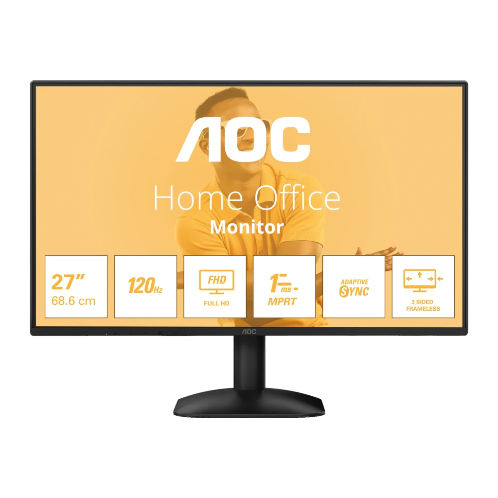 AOC Monitor 27B31H 27 pulgadas Full HD 120Hz Negro - vista principal