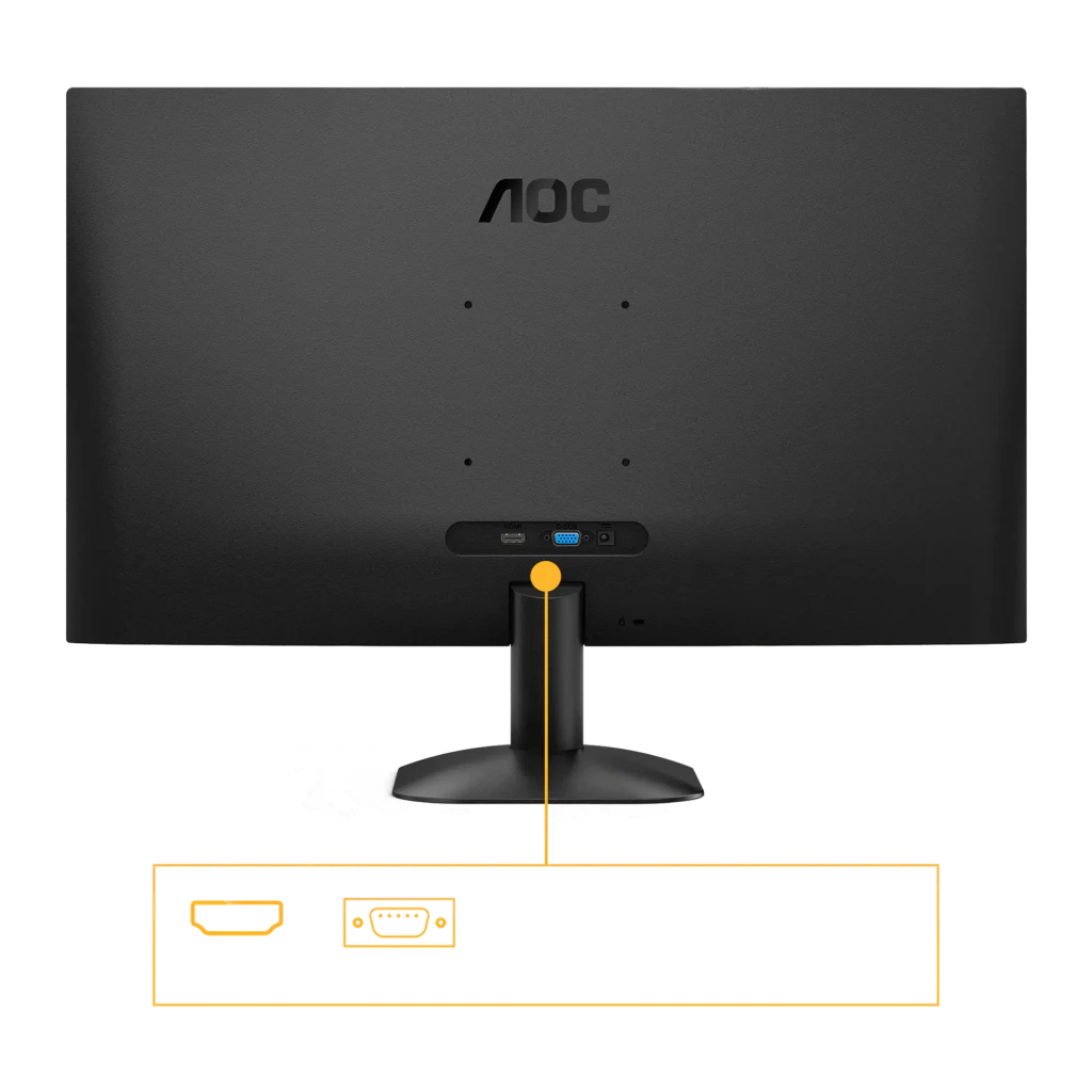 AOC Monitor 27B31H 27 pulgadas Full HD 120Hz Negro - tipo de panel = IPS | los ángulos de visión de 178° horizontales y