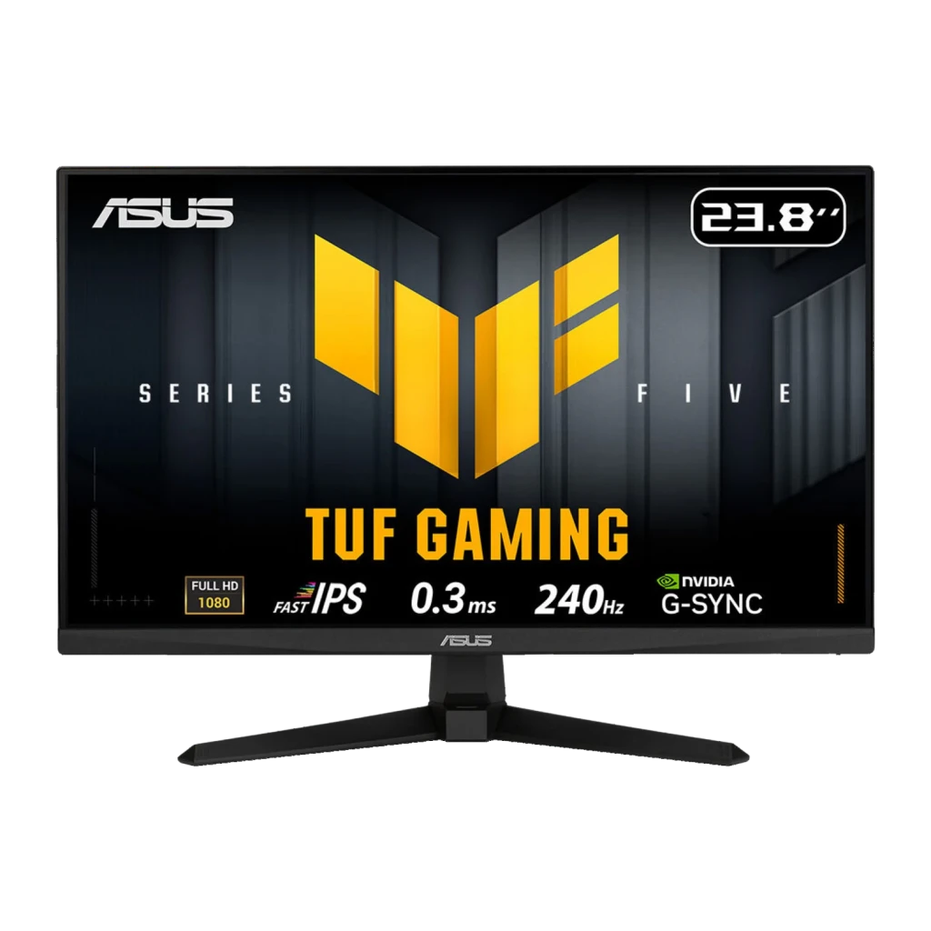 ASUS Monitor TUF Gaming VG249QM5A 23,8 pulgadas Full HD 240Hz noir - vue principale