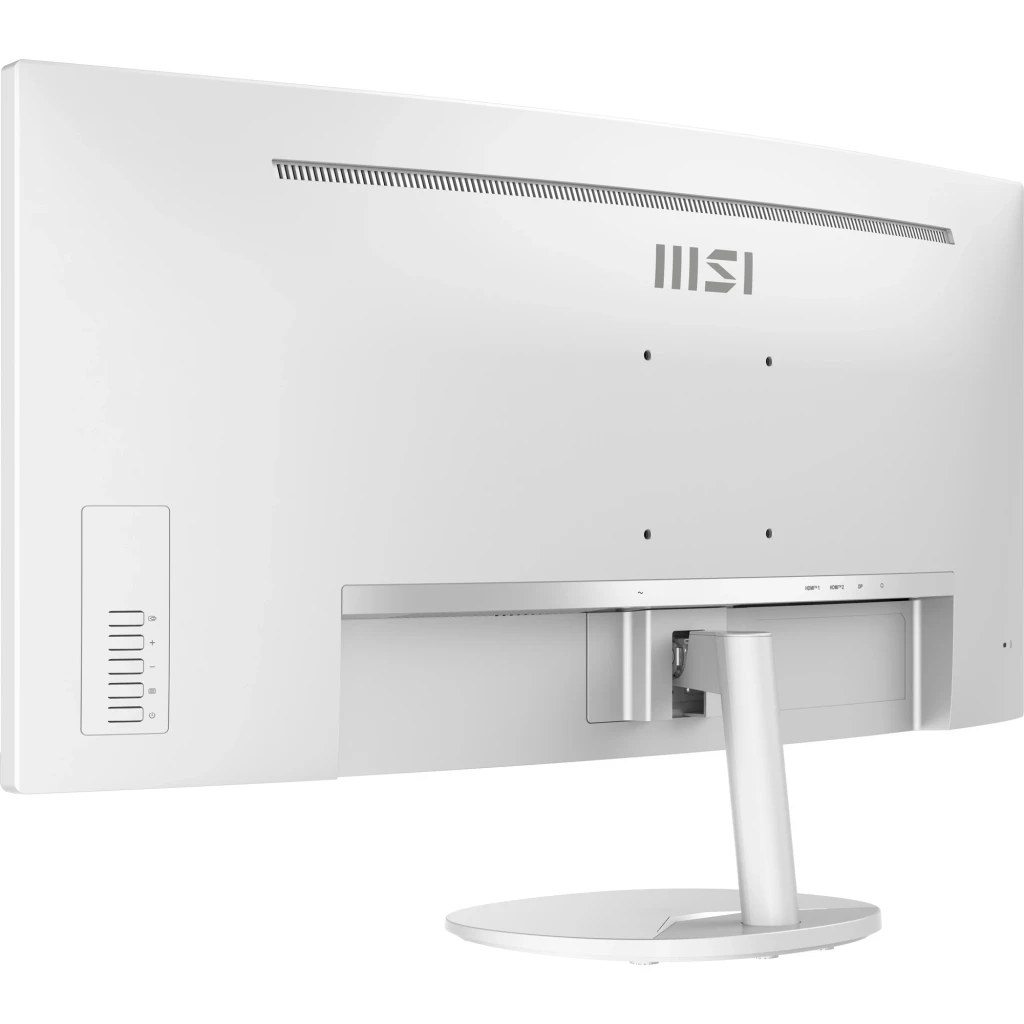 MSI Monitor Modern MD342CQPW 34 pulgadas 21:9 UltraWide Quad HD VA blanc (bisel) noir (pie) - détail 8